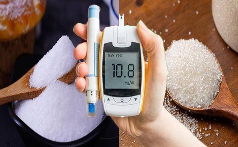 Type 2 diabetes is not only caused by eating too much sugar but is also associated with many other factors such as sedentary lifestyle, high-fat diet, stress, lack of sleep and genetics. Graphics: Ha May