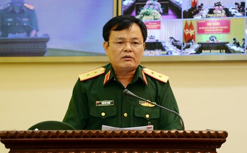 Lieutenant General Tran Duy Giang will cease to hold the position of Director of the General Department of Logistics, Ministry of National Defense, and retire from work from March 1, 2025 to retire. Photo: Nguyen Van Tai/www.qdnd.vn