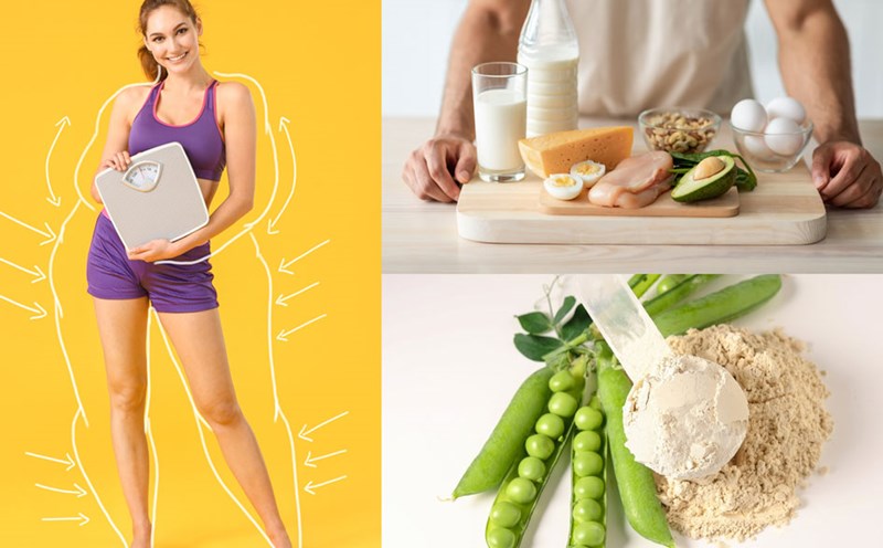 When losing weight, getting enough protein is an important factor in maintaining muscle health and controlling appetite. Graphics: Ha May