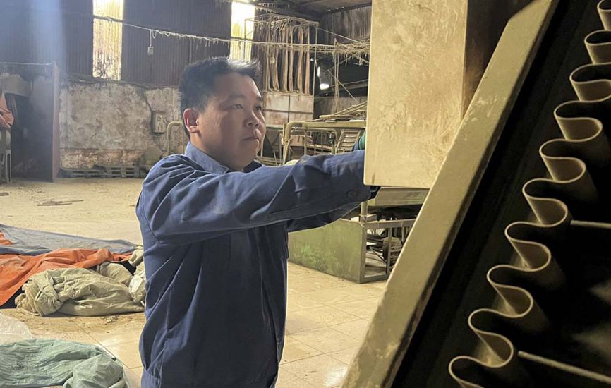 Mr. Nguyen Viet Thai - who was nominated to commend "Outstanding worker is a member of the Communist Party of Vietnam for the first time, 2025". Photo: Thu Thao