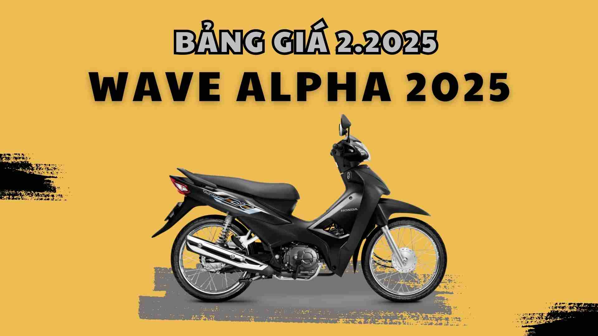 Updated price list of Wave Alpha 2025 national license plate in February 2025. Graphics: Viet Hoang