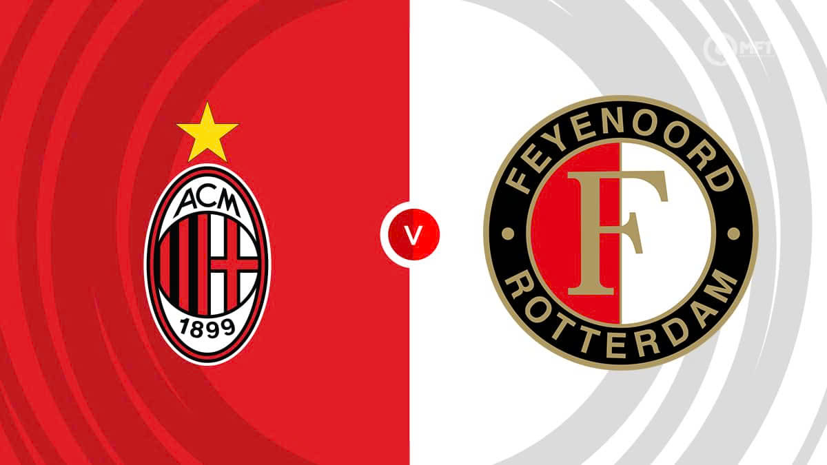 AC Milan face Feyenoord in the Champions League. Photo: MFT