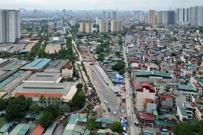 Mot goc cua quan Hoang Mai (Ha Noi). Anh: Huu Chanh 