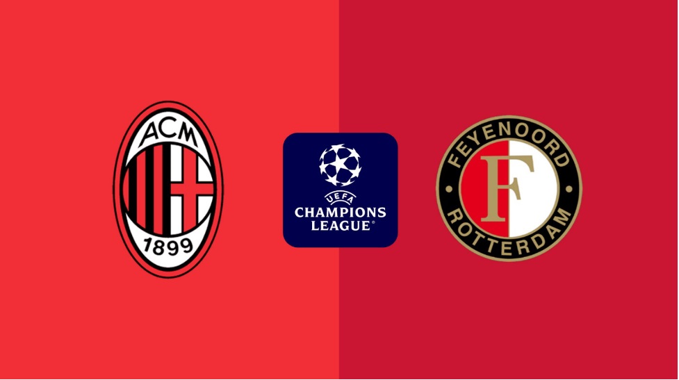 AC Milan were behind 0-1 in the first leg of the Champions League play-off. Photo: DAZN