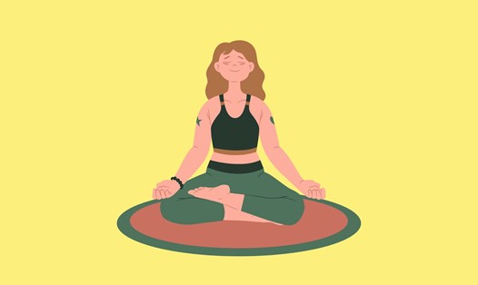 Yoga giúp cải thiện sức khoẻ, tốt cho não bộ. Ảnh đồ hoạ: HÀ MY