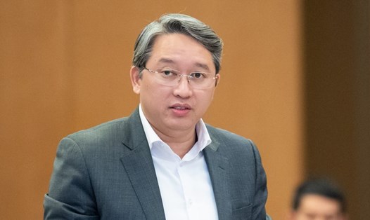 Bộ trưởng Bộ Tư pháp Nguyễn Hải Ninh. Ảnh: Quochoi.vn