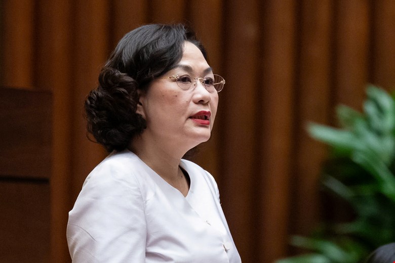Governor of the State Bank of Vietnam Nguyen Thi Hong. Photo: Quochoi.vn