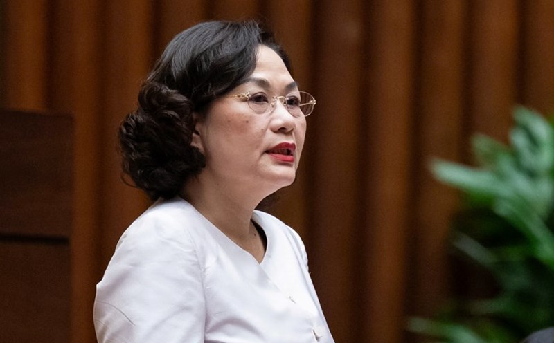 Governor of the State Bank of Vietnam Nguyen Thi Hong. Photo: Quochoi.vn
