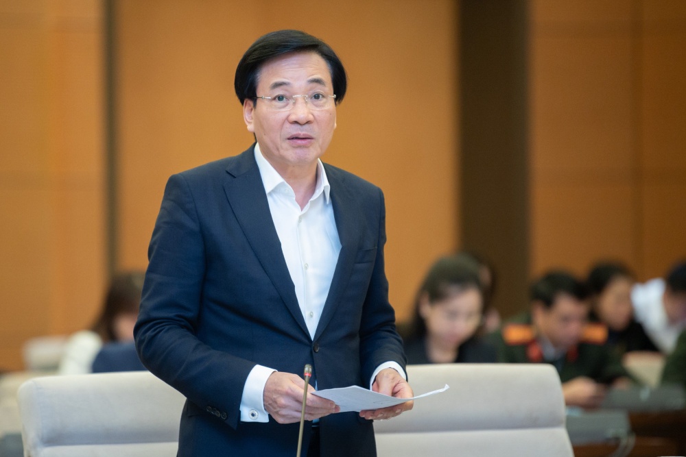 Minister, Head of the Government Office Tran Van Son. Photo: Quochoi.vn