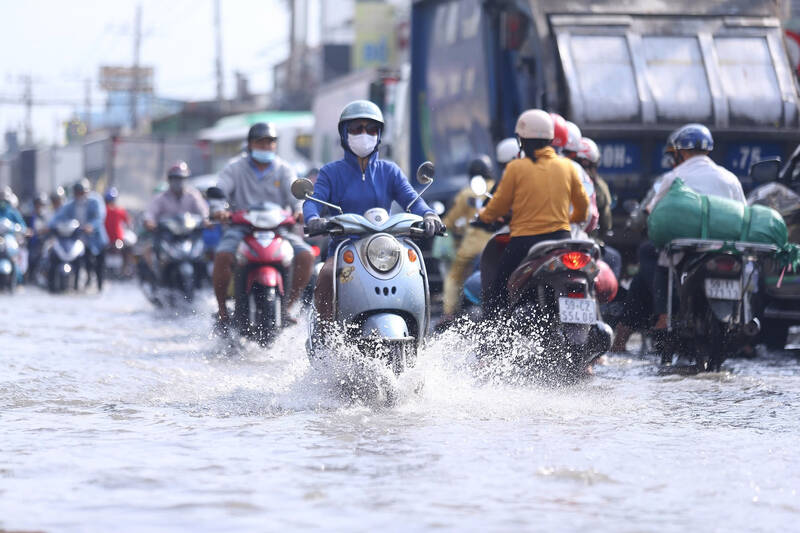 Rain will increase in the Southern region in the coming days. Illustrative photo: Thanh Vu