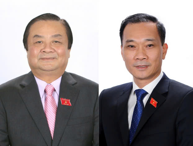 Mr. Le Minh Hoan and Vu Hong Thanh. Photo: Van Trang