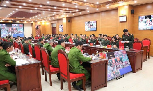 Công an tỉnh Nam Định triển khai Kế hoạch sắp xếp, bố trí cán bộ theo Đề án số 25 của Đảng ủy Công an Trung ương. Ảnh: VGP