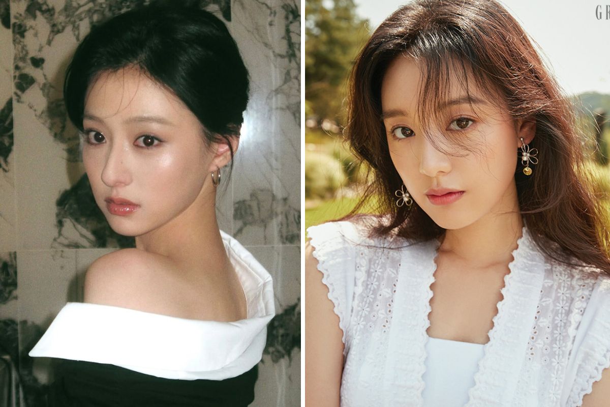 Ho Lien Hinh (left) and Kim Ji Won. Photo: theqoo