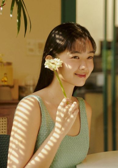 Actress Ngoc Xuan plays the main character in the film "Once Upon a Time There Was a Love Story". Photo: Character provided