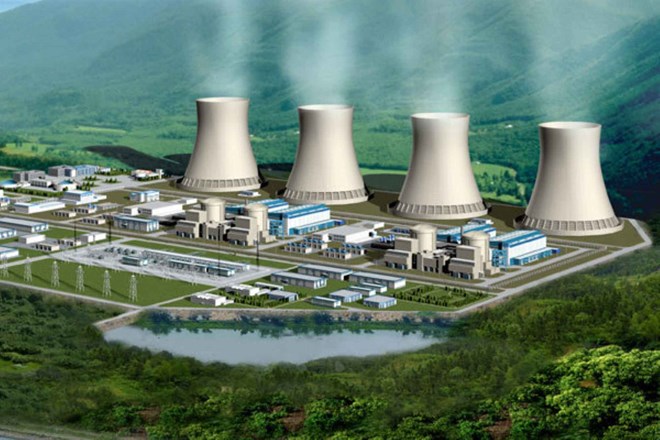 Perspective of the Ninh Thuan nuclear power project in 2016. Photo: VGP