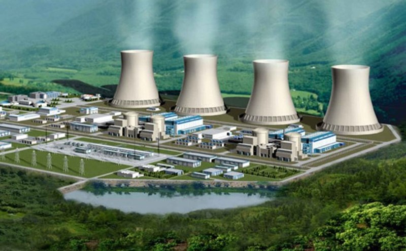 Perspective of the Ninh Thuan nuclear power project in 2016. Photo: VGP