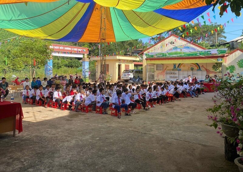 Kien Moc Primary School II, Dinh Lap District, Lang Son Province. Photo: Kien Moc Primary School II