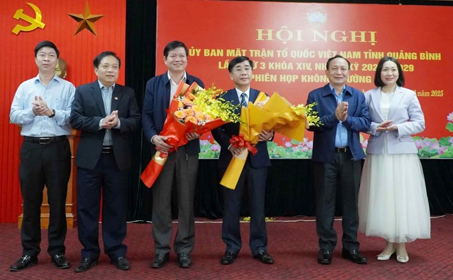 Quảng Bình có tân Chủ tịch Ủy ban MTTQVN tỉnh