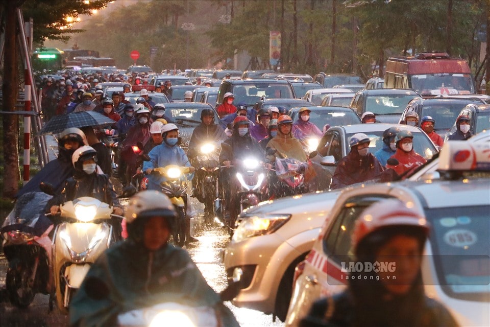 The weather forecast for the North is that there will be scattered rain from now until February 26. Photo: Quang Minh