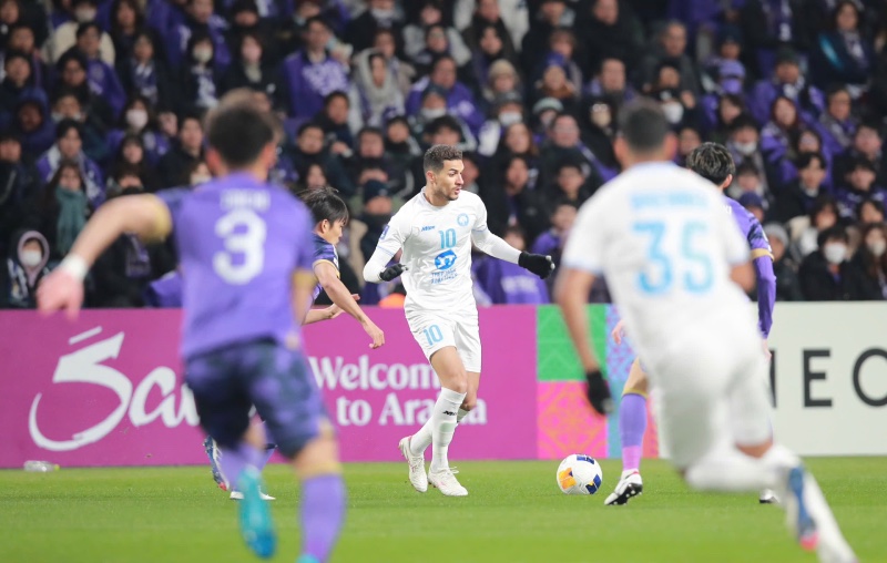 Trực tiếp bóng đá Nam Định 0-1 Sanfrecce Hiroshima: Hết hiệp 1