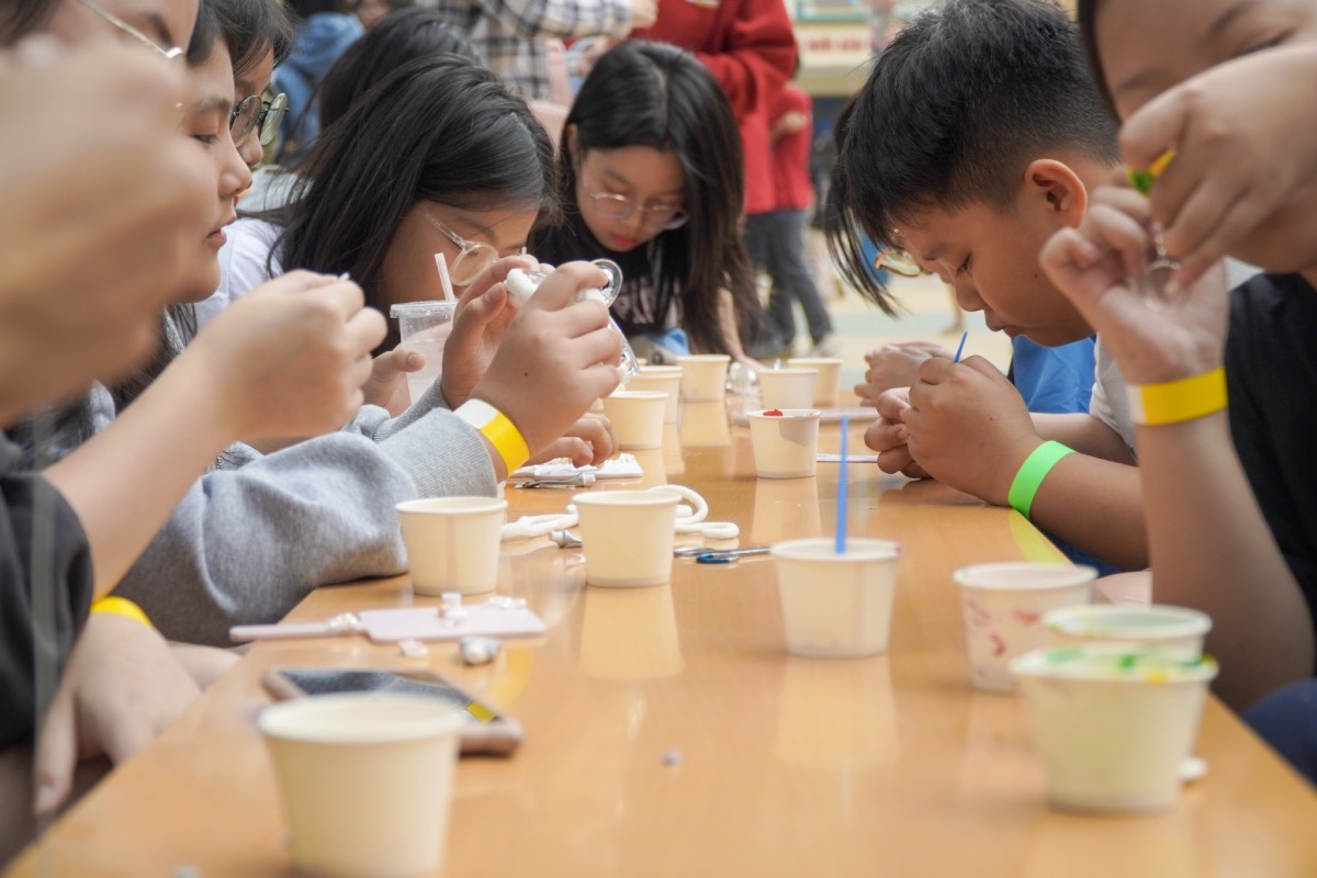 Activities at Striped Project in 2024. Photo: Khanh Duy