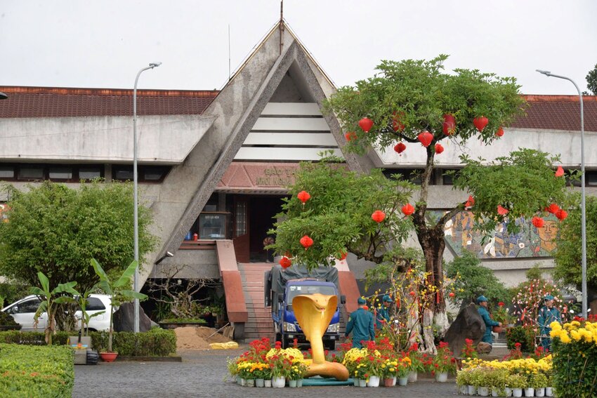 Ba To District, Quang Ngai Province is urging the repair and upgrading of the Ba To Uprising Museum. Photo: Vien Nguyen.