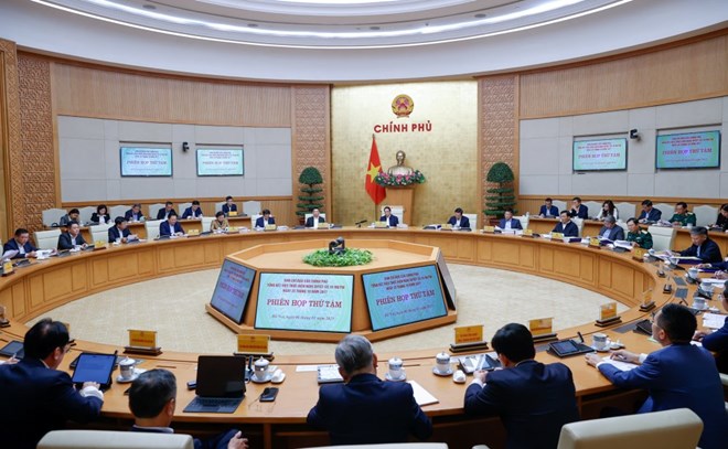 The Steering Committee requires localities to urgently complete the arrangement of specialized agencies under the People's Committees at the provincial and district levels. Photo: VGP