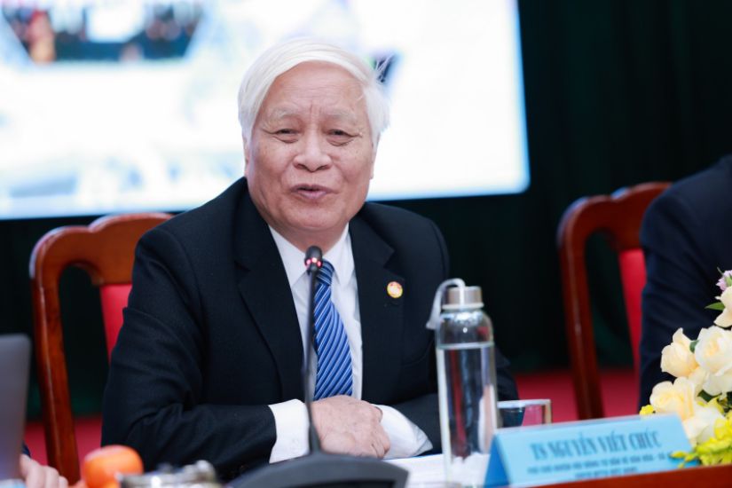 Dr. Nguyen Viet Chuc - Deputy Head of the Advisory Council on Culture - Society (Central Committee of the Vietnam Fatherland Front). Photo: Hai Nguyen