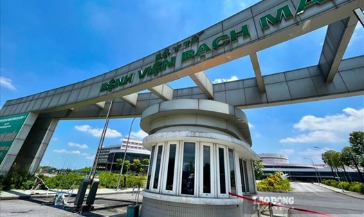 Bệnh viện Bạch Mai cơ sở 2 ở Hà Nam đang được xây dựng hoàn thiện. Ảnh: Thiều Trang