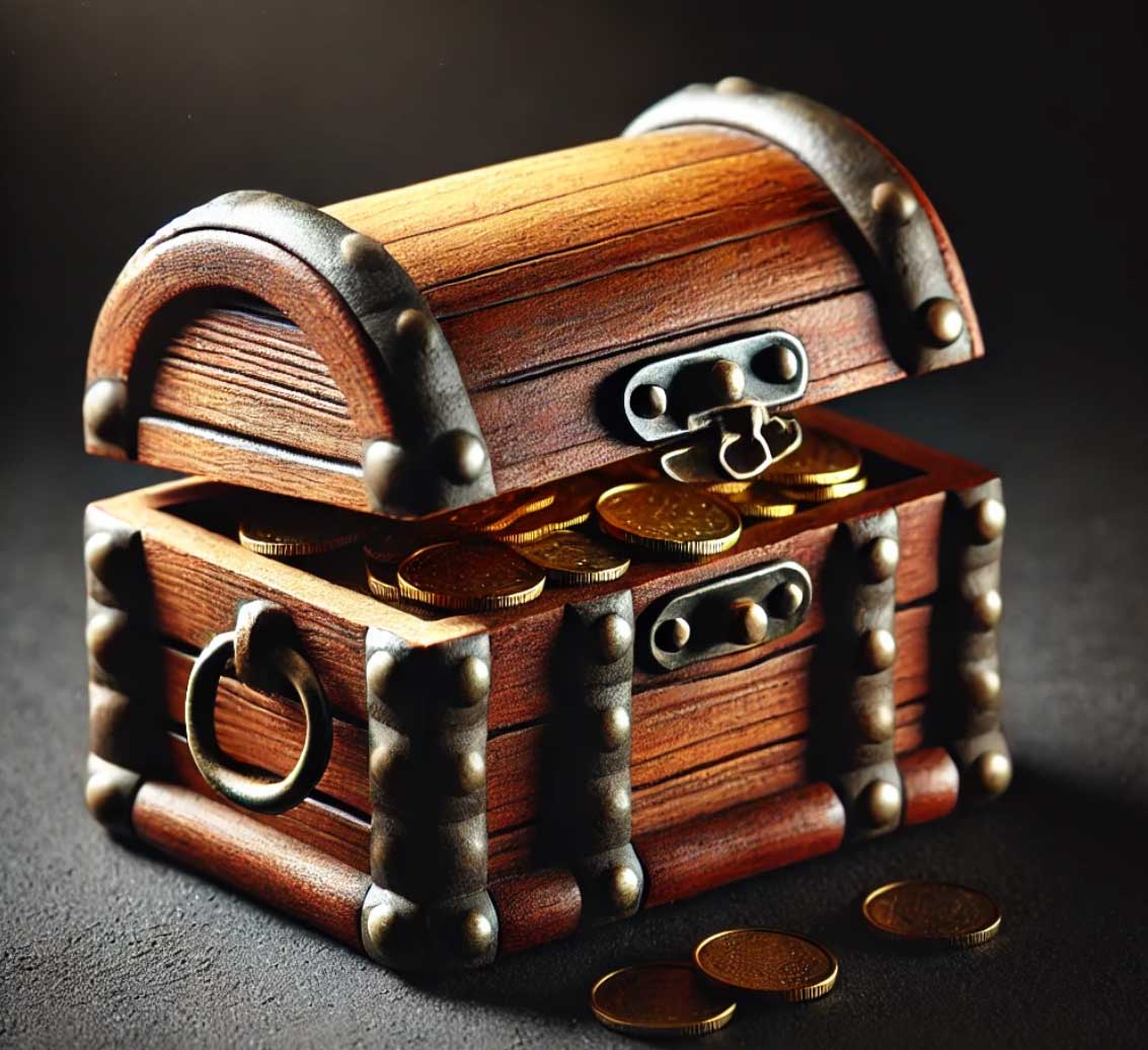 The authorities returned the gold box to the missing person. Photo: Tuyen Quang Police