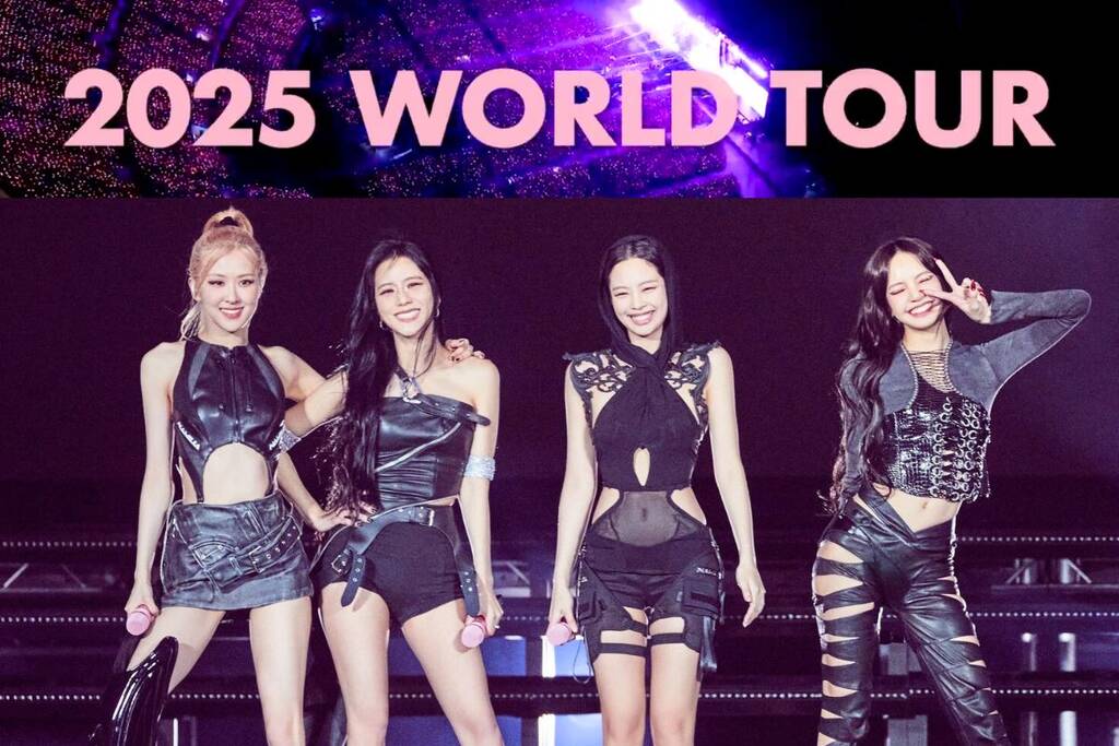 Blackpink's 2025 global tour is expected to be large-scale. Photo: X