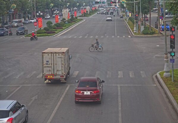 Hình ảnh 1 xe ô tô bị phạt nguội ở Bắc Giang. Ảnh: Công an TP Bắc Giang