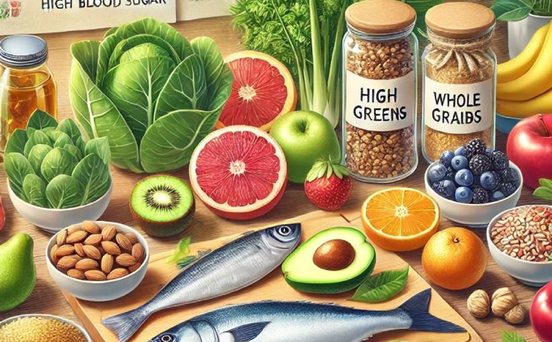Here are some suggestions on foods and eating habits to help people with high blood sugar lose weight safely. Photo collage: Huyen Trang