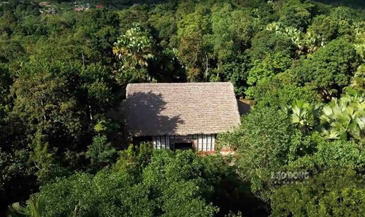 Dưới tán rừng xã Kim Bình cách đây 74 năm đã diễn ra sự kiện Đại hội lần thứ 2 của Đảng. Ảnh: Việt Bắc.