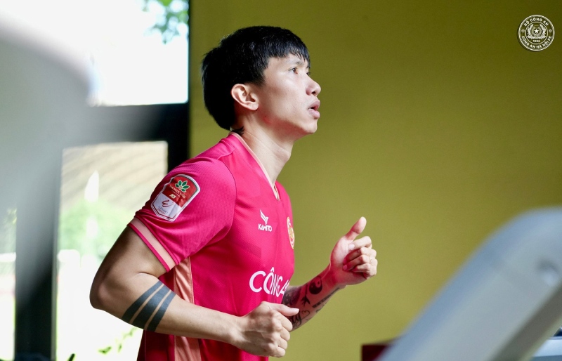 Defender Doan Van Hau. Photo: CAHN