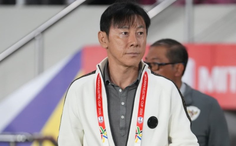 Coach Shin Tae-yong is angry with false rumors about him. Photo: Instagram