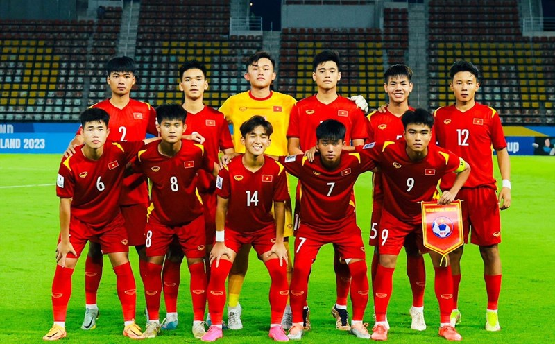 U17 Vietnam is about to have a new coach. Photo: VFF