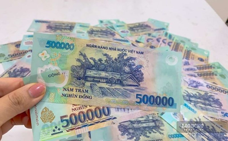 12-month savings interest rates in the banking system fluctuate around 4.4 - 9%. Illustration photo: Tra My