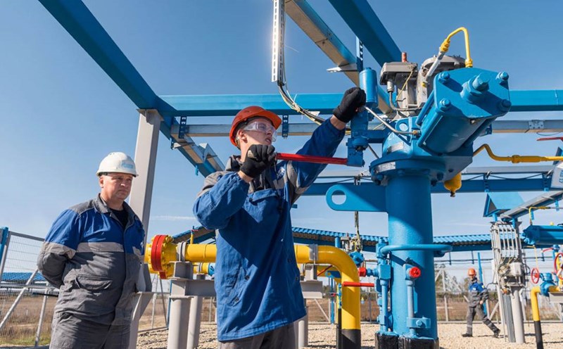 Before the Ukraine conflict, Russian gas accounted for about 40% of the EU's total purchases. Photo: Gazprom