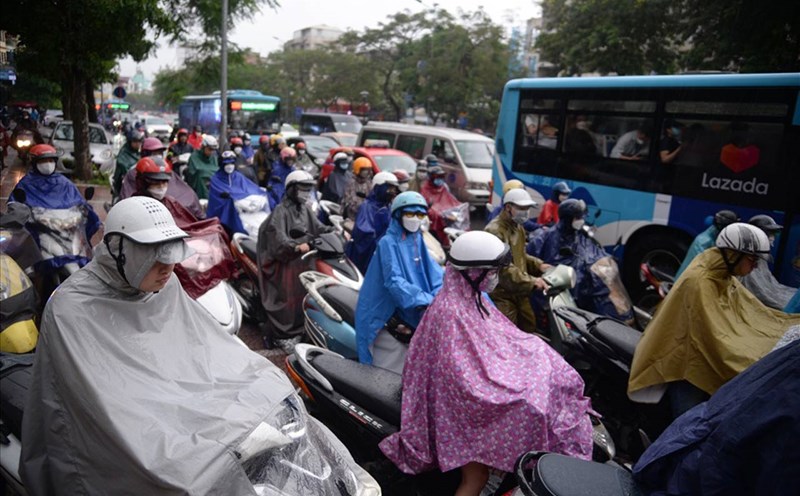 Weather today 3.2: Cold air causes rain and cold after Tet