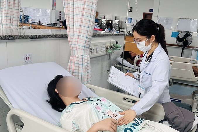 Provincial hospitals recorded a sharp decrease in the number of hospitalizations due to traffic accidents during the Tet holiday. Photo: Hoang Huong
