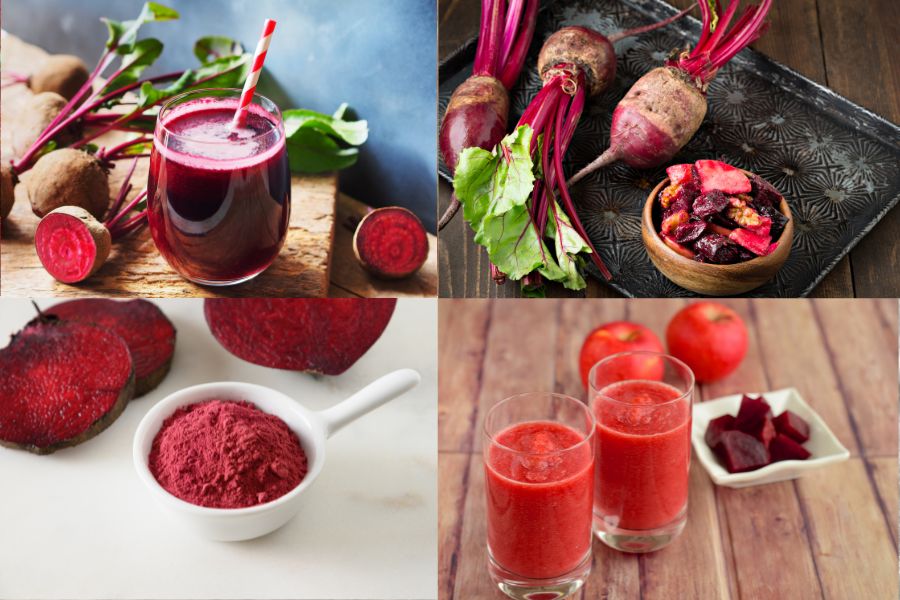 4 c&aacute;ch d&ugrave;ng củ dền gi&uacute;p giảm c&acirc;n hiệu quả