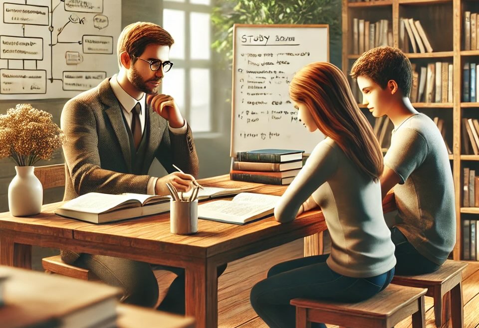 Quang Binh will strictly handle violations in extra teaching and learning in the area. Photo: Cong Sang (AI Design)