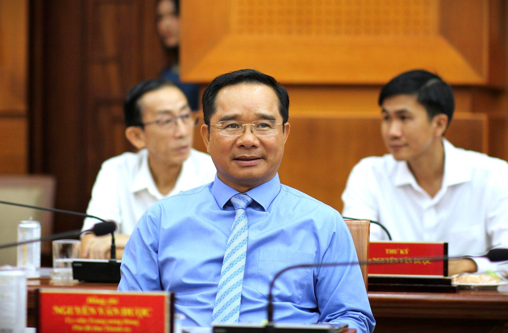 Introduce Mr. Nguyen Van Duoc to be elected Chairman of the Ho Chi Minh City People's Committee. Photo: Ha Khanh
