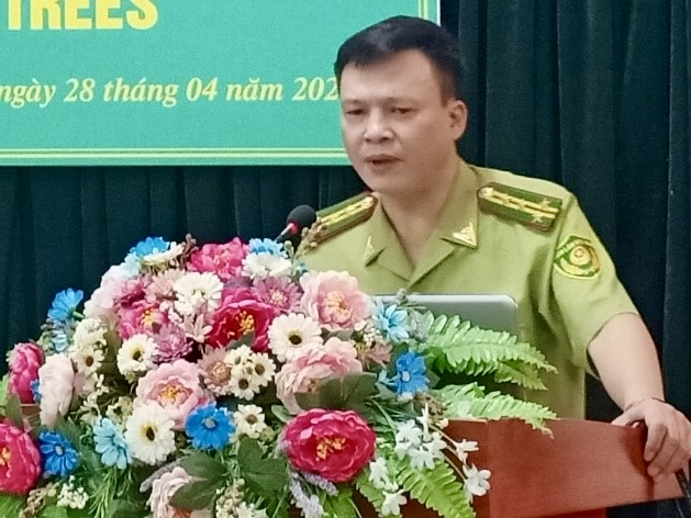 Head of Thai Nguyen Provincial Forest Protection Department Le Cam Long has asked for early retirement. Photo: Department of Agriculture and Rural Development.