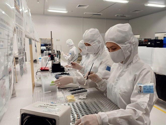 Hai Duong attracts workers from other provinces with good treatment policies. Photo: Dieu Thuy