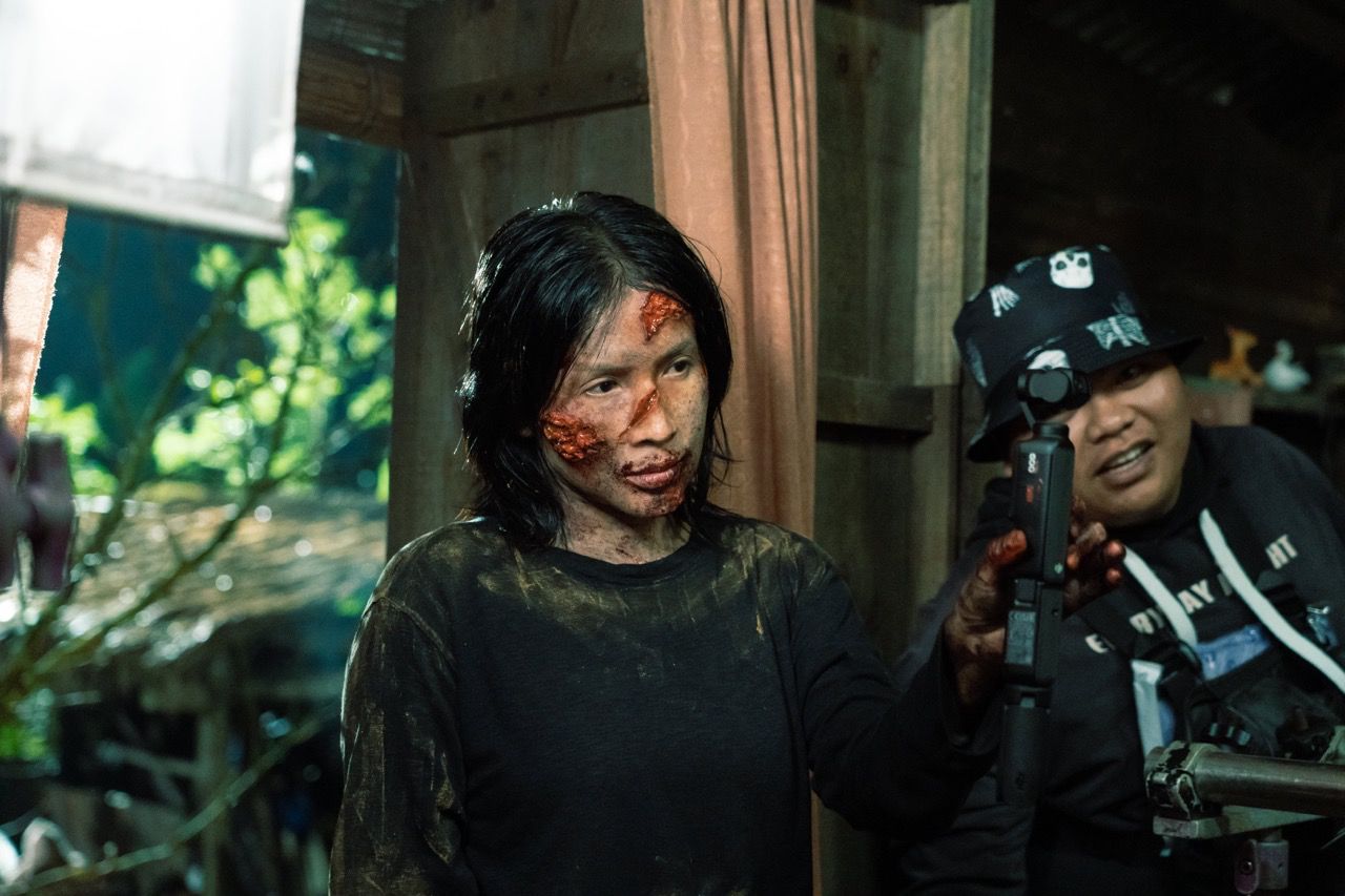 Kha Nhu plays in the movie Quy Nhap Trang. Photo: Producer.