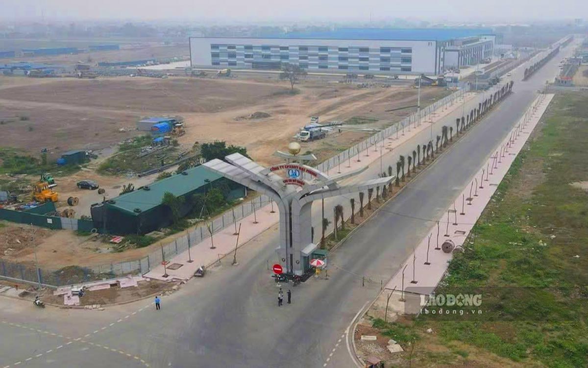 Nam Dinh established 3 more industrial clusters of nearly 200 hectares. Illustrative photo: Ha Vi