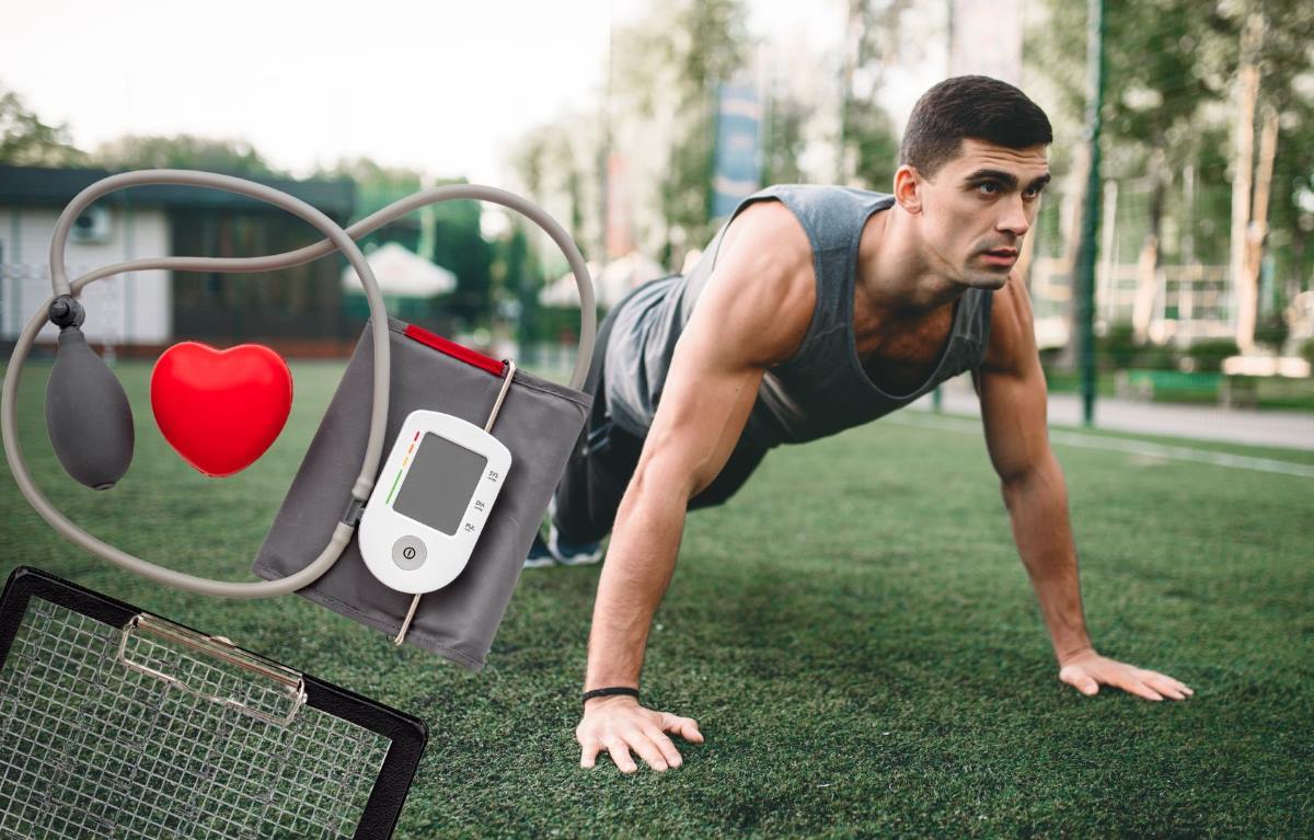 Push-ups are good for your health. Graphics: Thanh Thanh