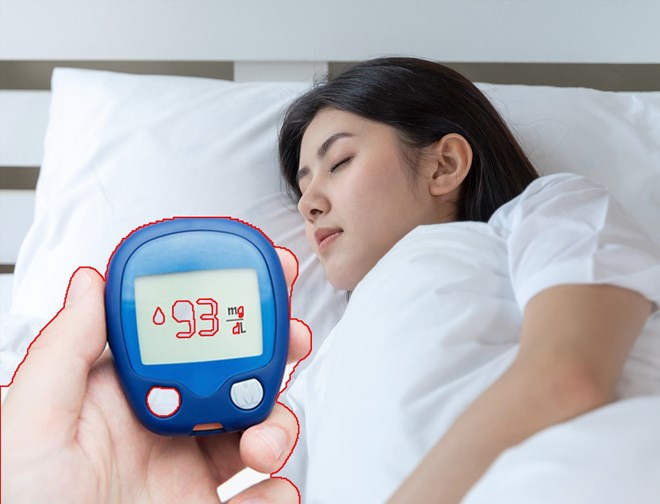 Sleep affects blood sugar. Graphics: Ha May